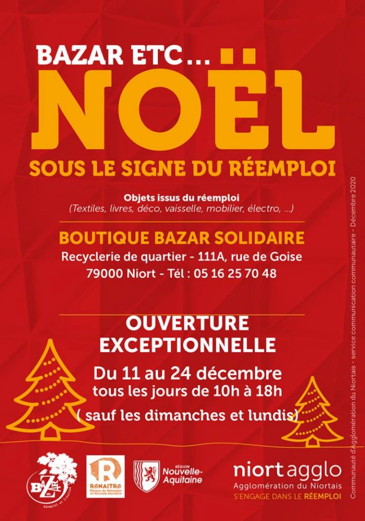 bazar solidaire niort