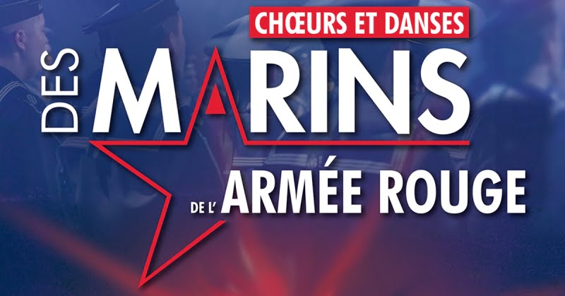 Les Chœurs et danses des marins de l’Armée Rouge à l’Acclameur en novembre