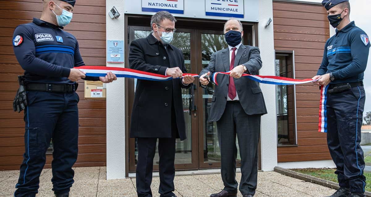 [photos] Le premier poste de police mutualisé des deux-sèvres