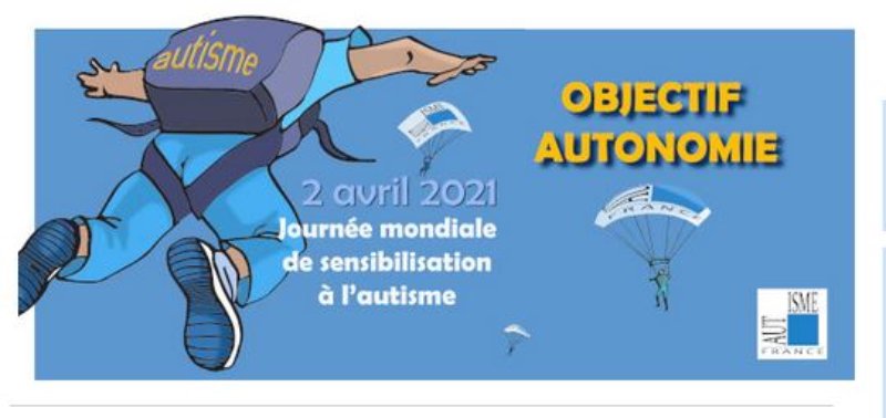 2 avril, journée mondiale de sensibilisation à l’autisme