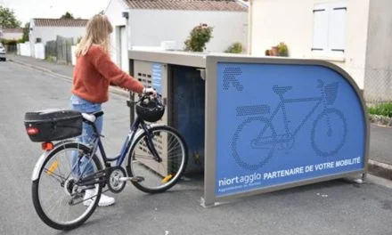 Des abris-vélos sécurisés installés à Niort et ses alentours