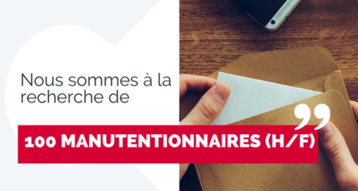 Cent manutentionnaires recherchés à Niort