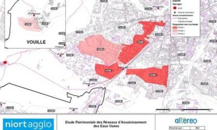 Le réseau d’assainissement testé avec de la fumée à Niort et Vouillé