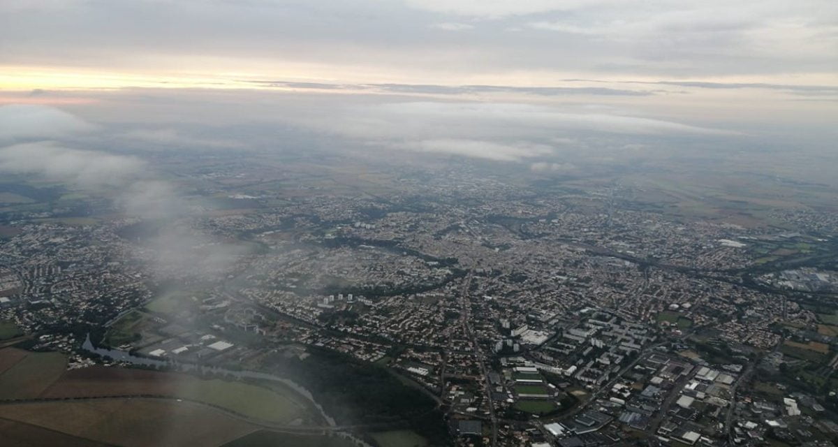 [Photos] Vol matinal au-dessus de Niort