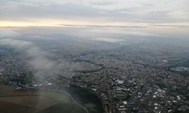 [Photos] Vol matinal au-dessus de Niort