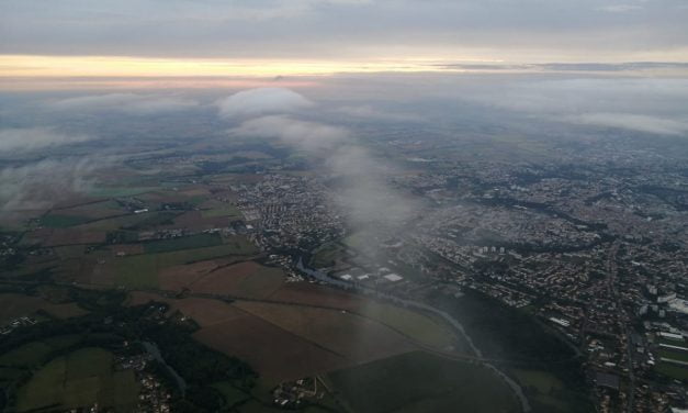 [Photos] Vol matinal au-dessus de Niort