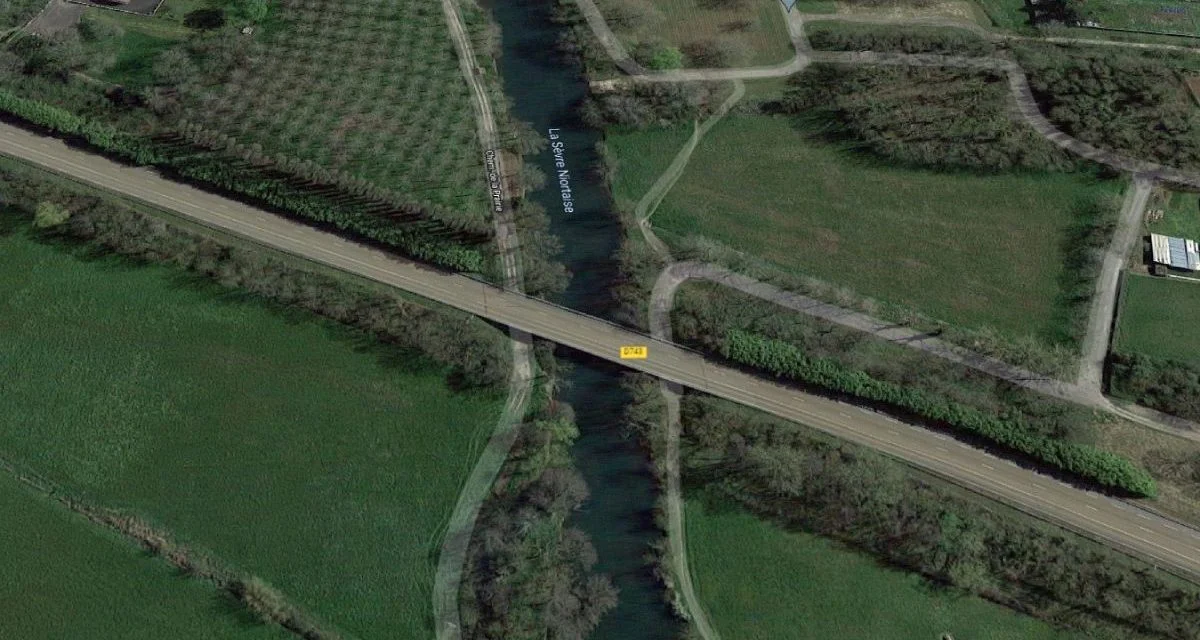 Echiré : des travaux sur le pont de la trois voies entre Niort et Parthenay