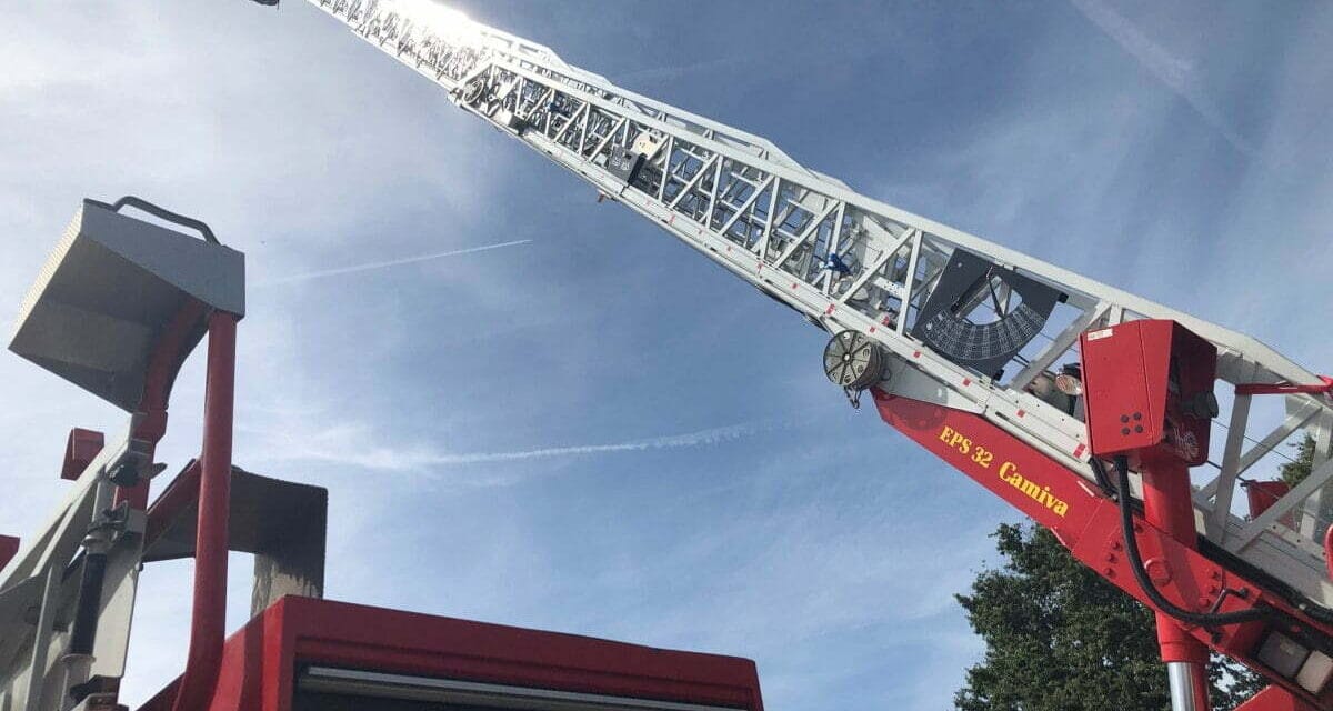 Un camping-car en feu à Niort