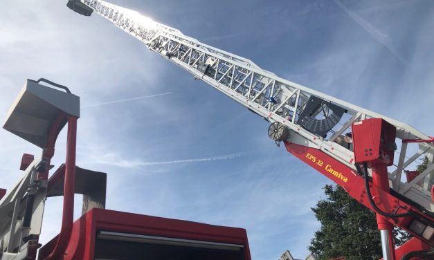 Un camping-car en feu à Niort