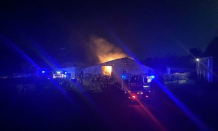 Un feu de hangar agricole mobilise les pompiers à Prailles-La Couarde