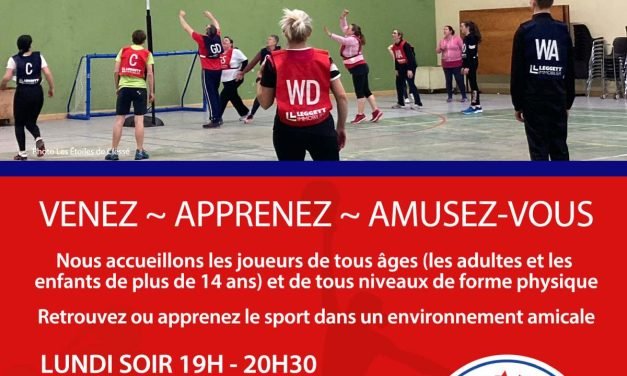 Netball : un sport à découvrir à Clessé