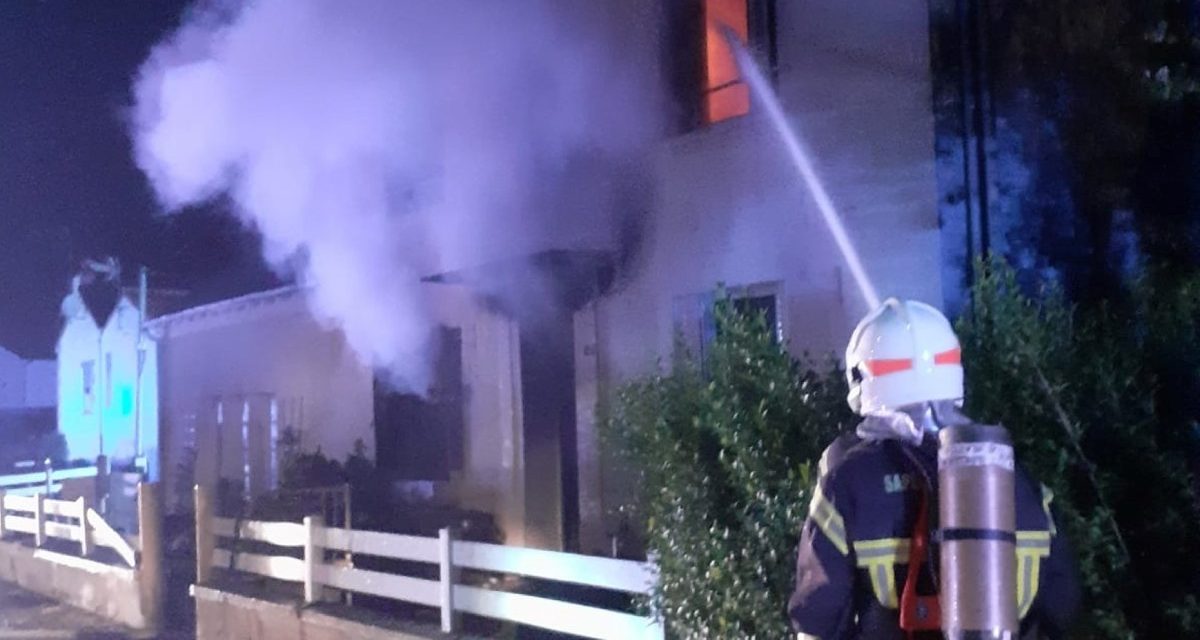 Trois personnes hospitalisées à la suite d’un incendie de maison à Saint-Varent
