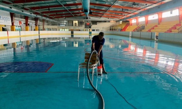 L’eau de la patinoire de Niort récupérée pour l’arrosage des espaces verts