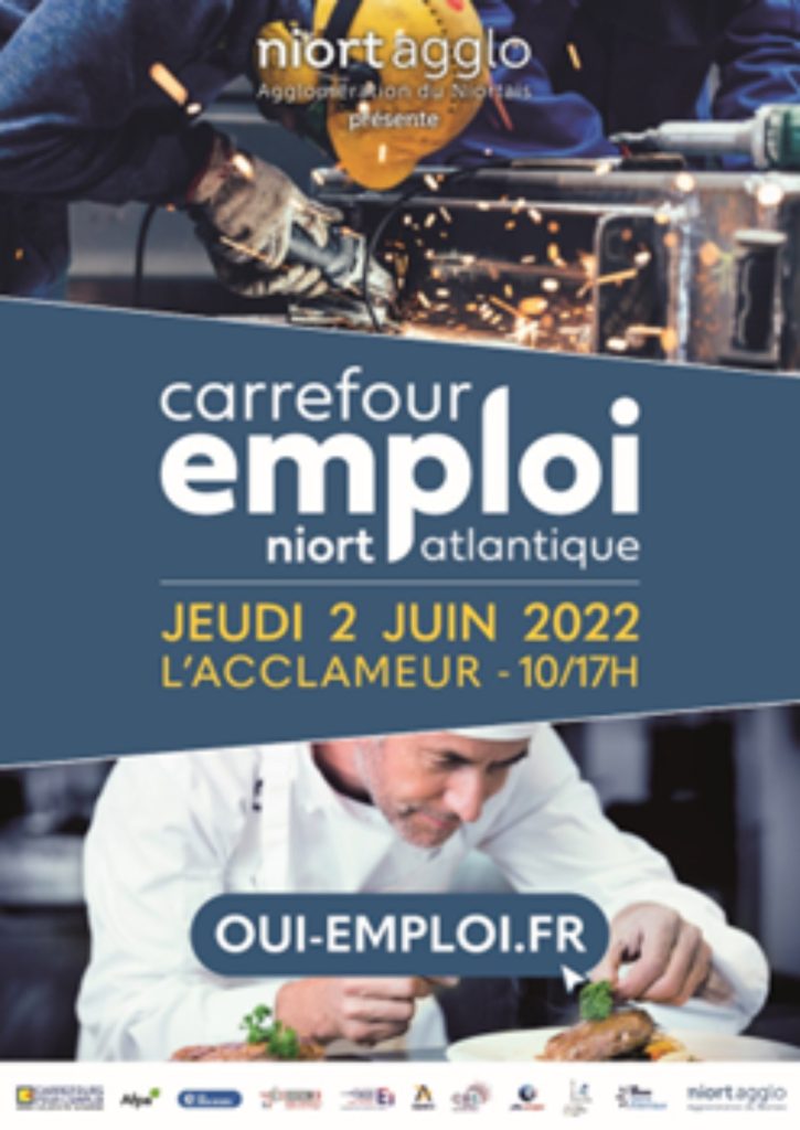 affiche carrefour emploi Niort Atlantique