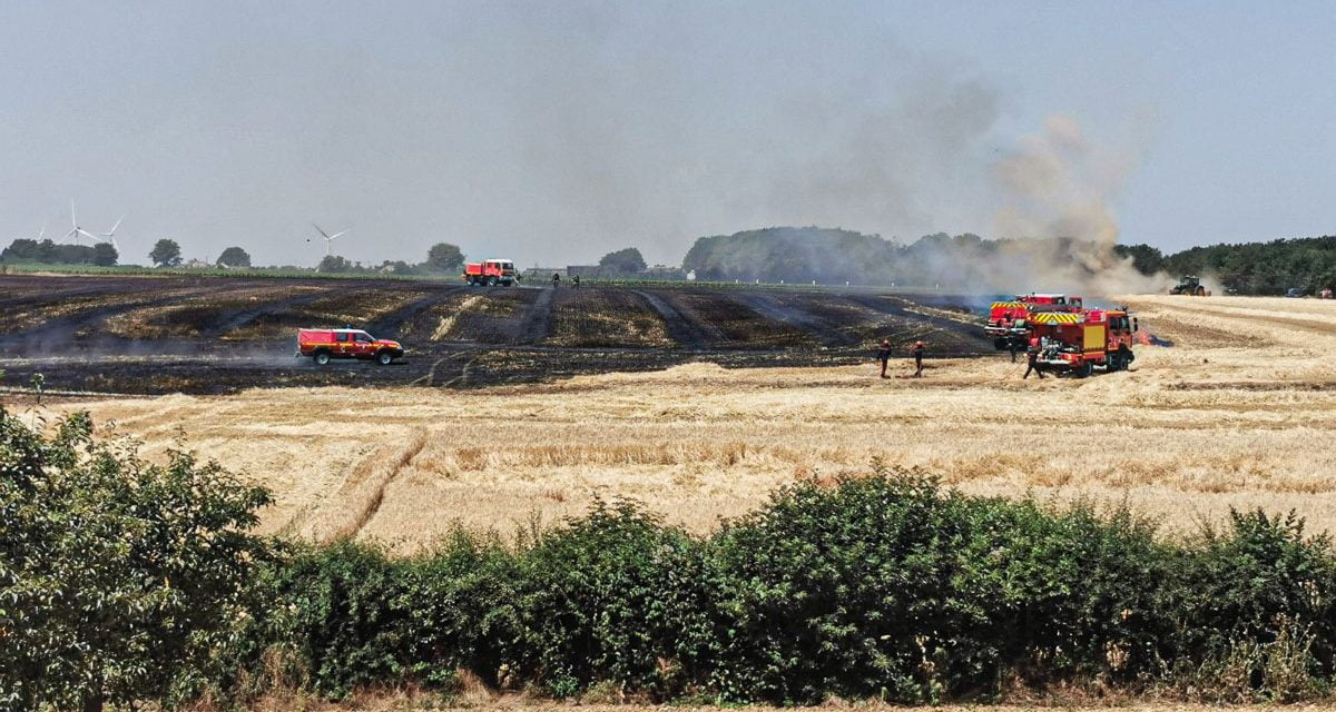 Deux-Sèvres : les feux mobilisent les pompiers de quatre départements