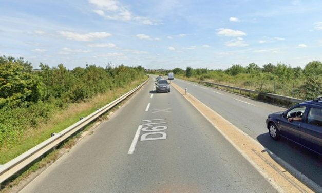 Des travaux nocturnes sur le contournement sud de Niort