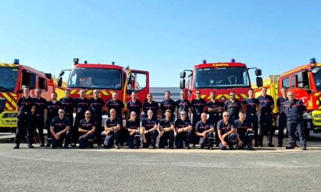 Des sapeurs-pompiers chauraisiens partent en renfort en Gironde