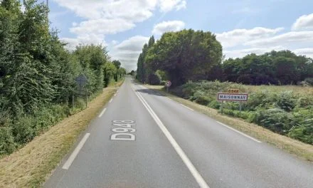 Des travaux sur la RD 949 entre Melle et Les Maisons Blanches