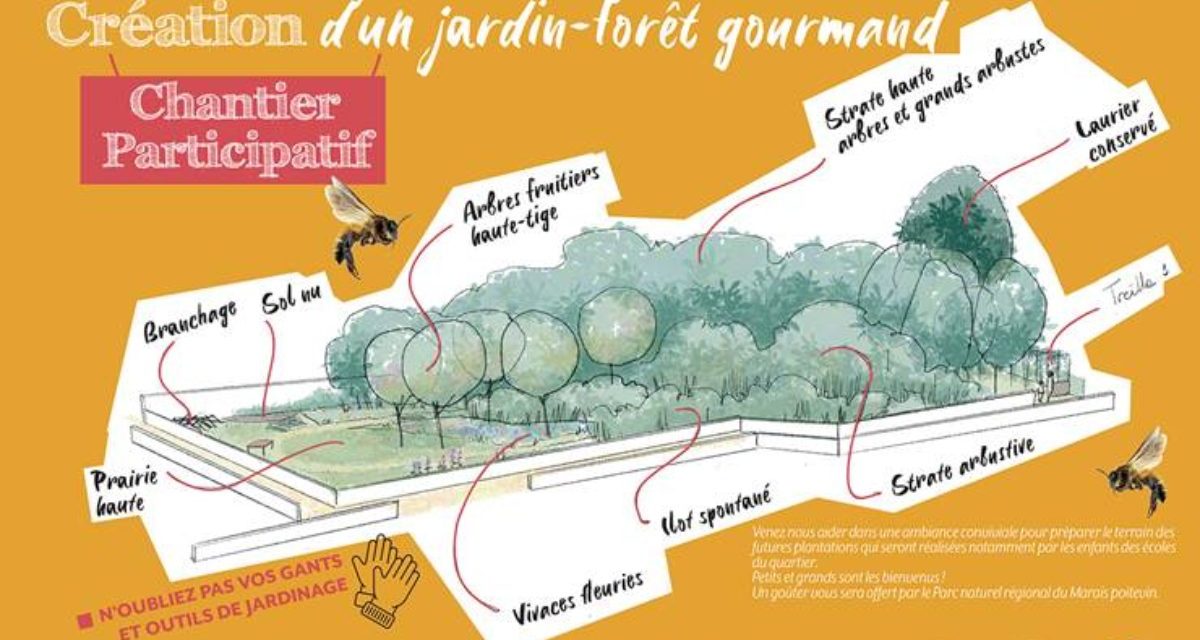 Un jardin-forêt gourmand en projet à Souché