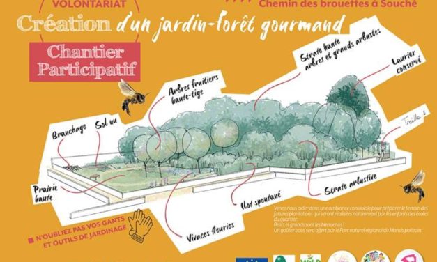 Un jardin-forêt gourmand en projet à Souché