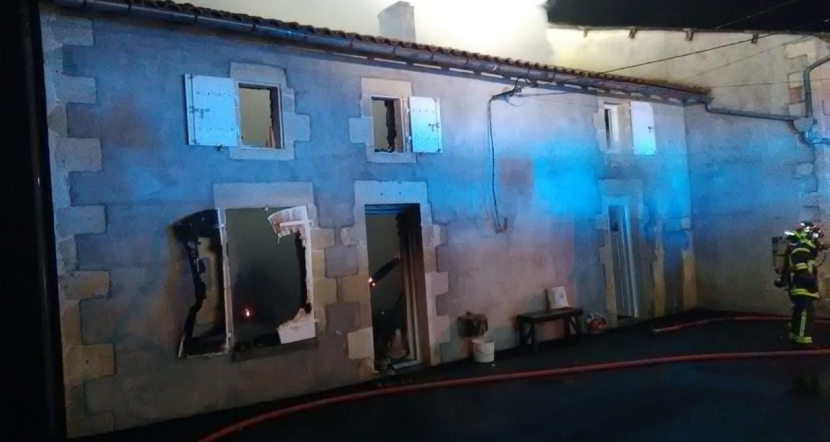 A Marigny, des dépendances détruites par un incendie