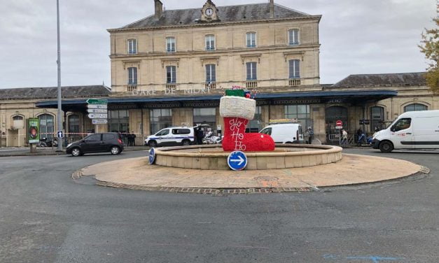 Gare Niort Atlantique : les travaux se poursuivent