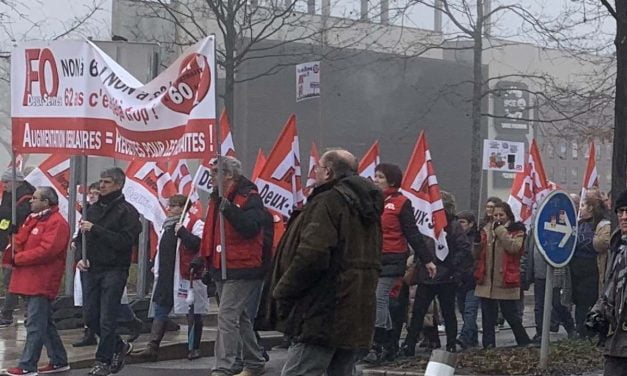 Reforme des retraites : la mobilisation s’amplifie à Niort