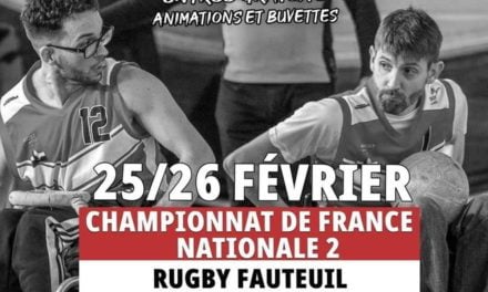 Huit matchs de rugby en fauteuil roulant à Niort les 25 et 26 février