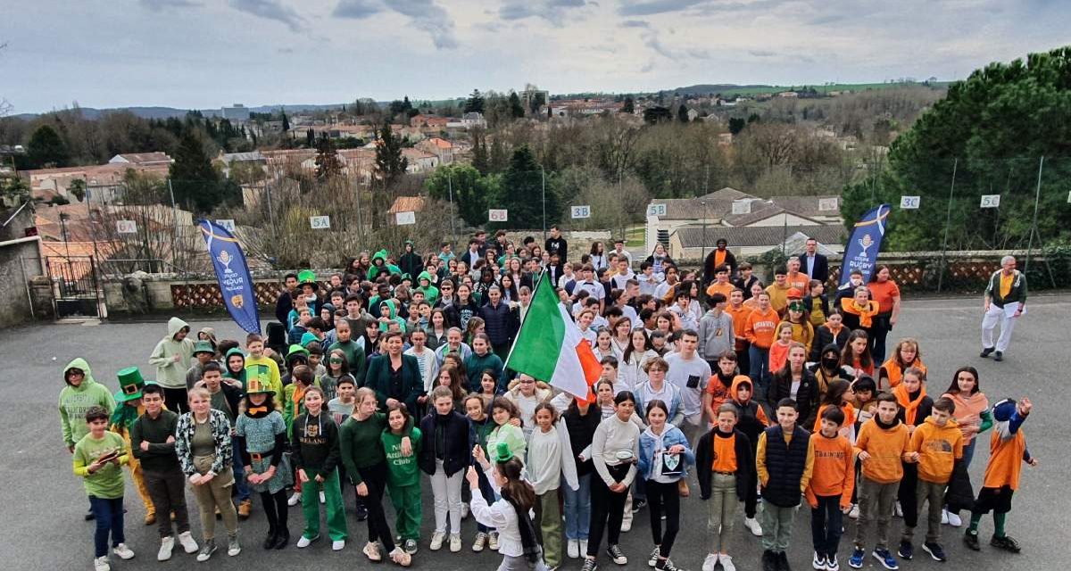 Rugby : le collège Saint-André de Saint-Maixent aux couleurs de l’Irlande