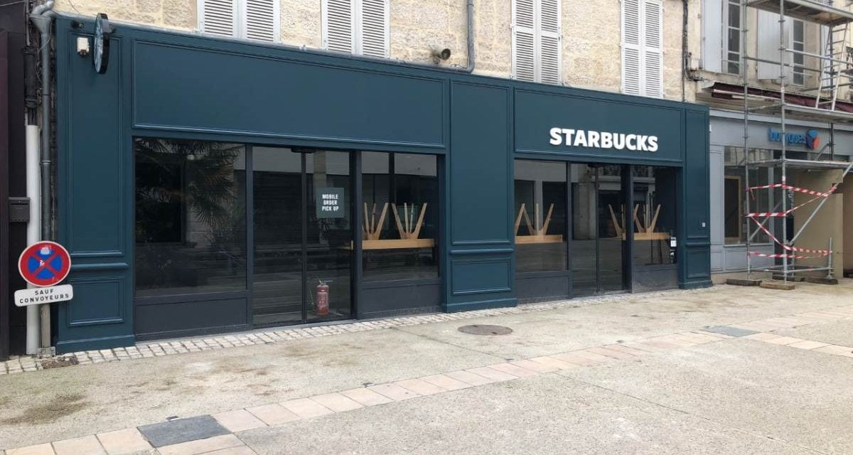 A Niort, Starbucks® ouvre ce jeudi 16 mars