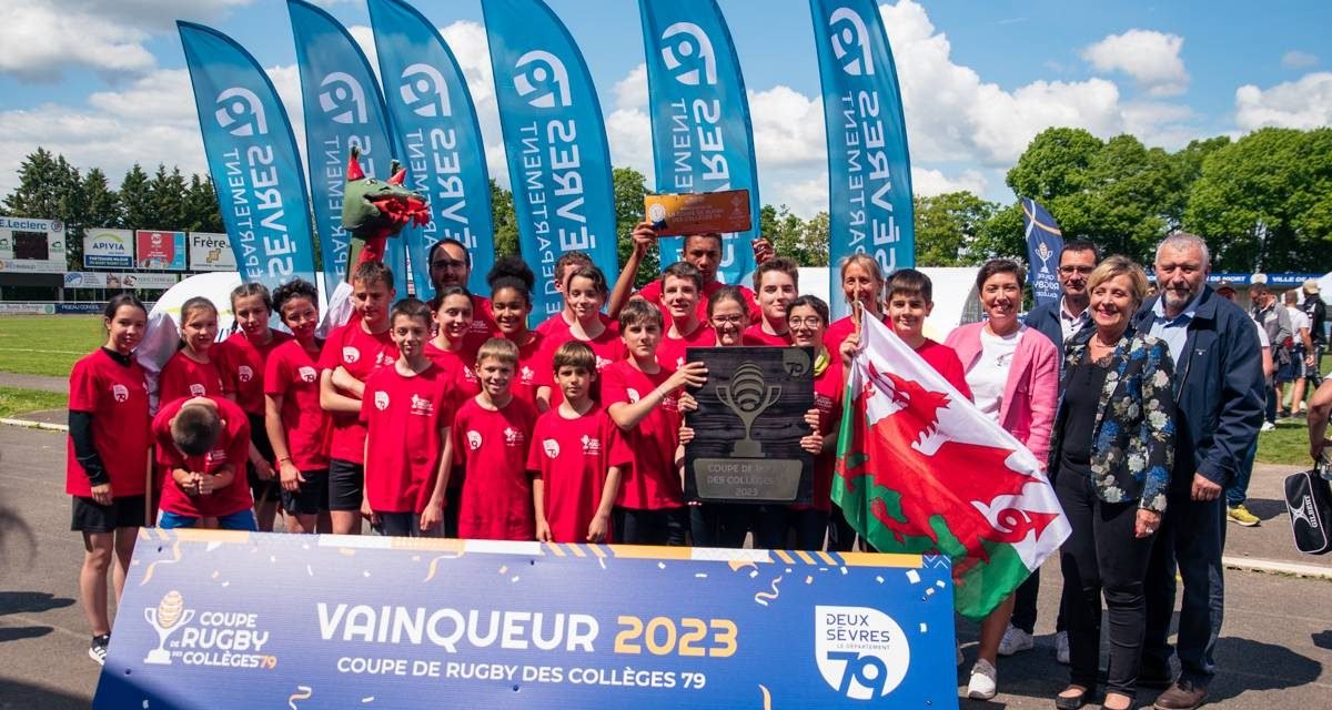 Coupe de rugby des collèges 79 : Secondigny vainqueur