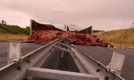 Un poids lourd et sa cargaison provoquent 10 km d’embouteillage sur l’autoroute A 83