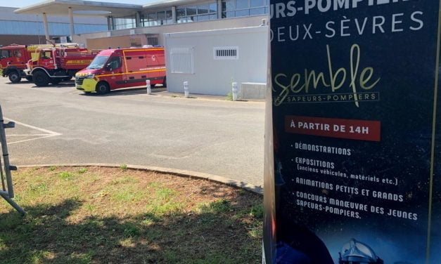 Les pompiers fêtent un double anniversaire à Chauray