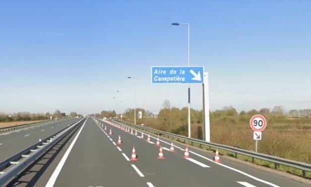 Près de Niort, des aires de repos rebaptisées sur l’A83