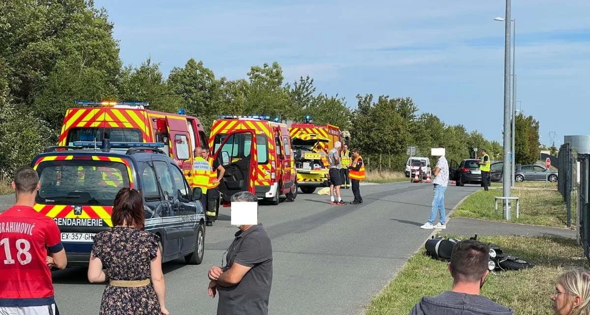 Collision à Echiré : un jeune de 18 ans sérieusement blessé