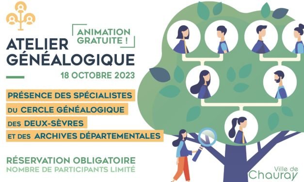 Un atelier généalogique proposé à Chauray