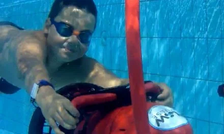 Téléthon : une animation FlowPulse à la piscine Les Colliberts de Mauzé-sur-le-Mignon