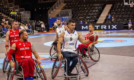 L’équipe de France masculine de basket-fauteuil à Niort en décembre