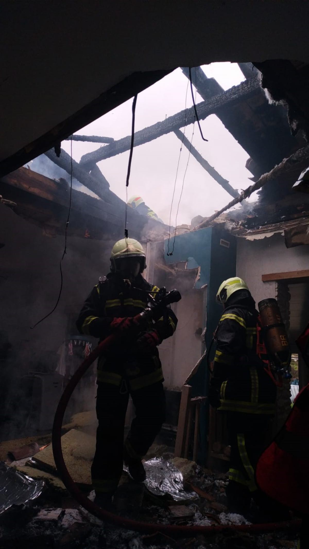 A Chey, un incendie détruit une maison • Niort info