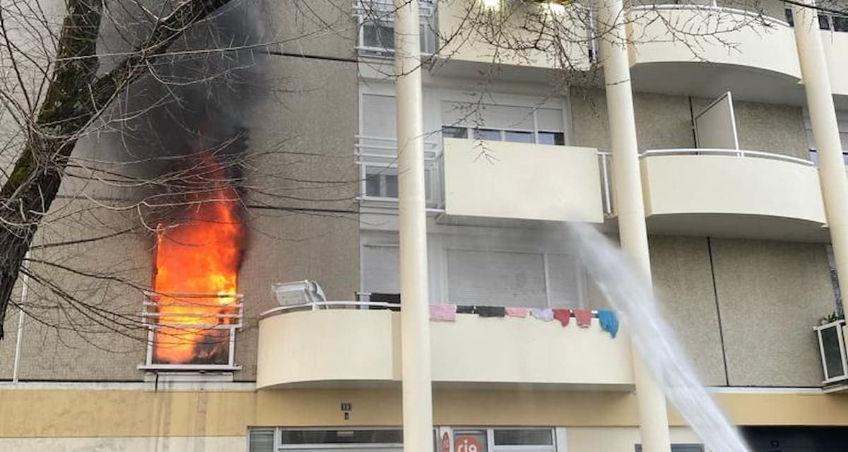 Niort. Un feu se déclare dans un appartement, un bébé d’un mois parmi les 30 sinistrés.