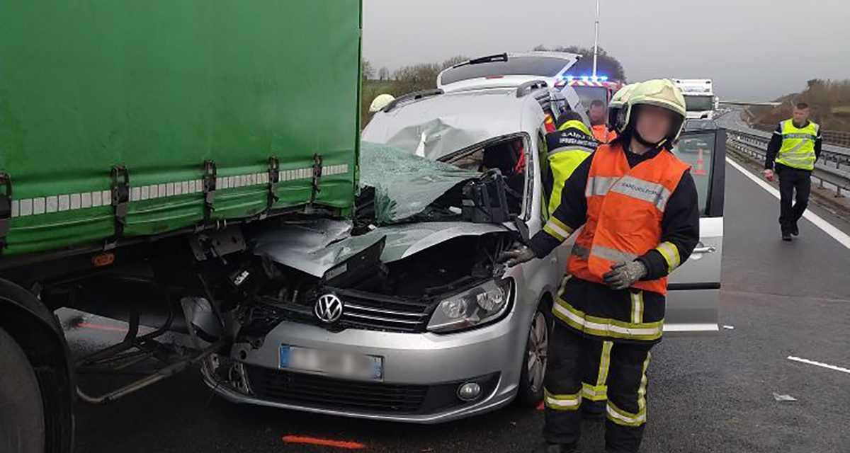 Six blessés dont trois enfants dans une collision sur l’autoroute A83