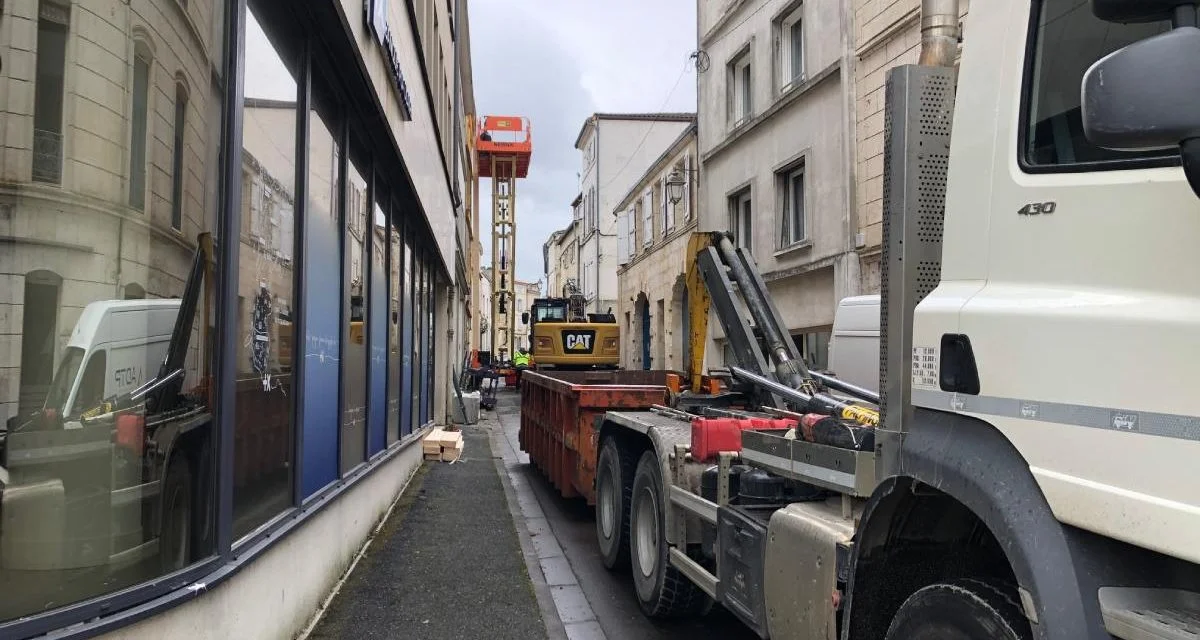 Niort Tech : la rue Rabelais fermée 18 mois