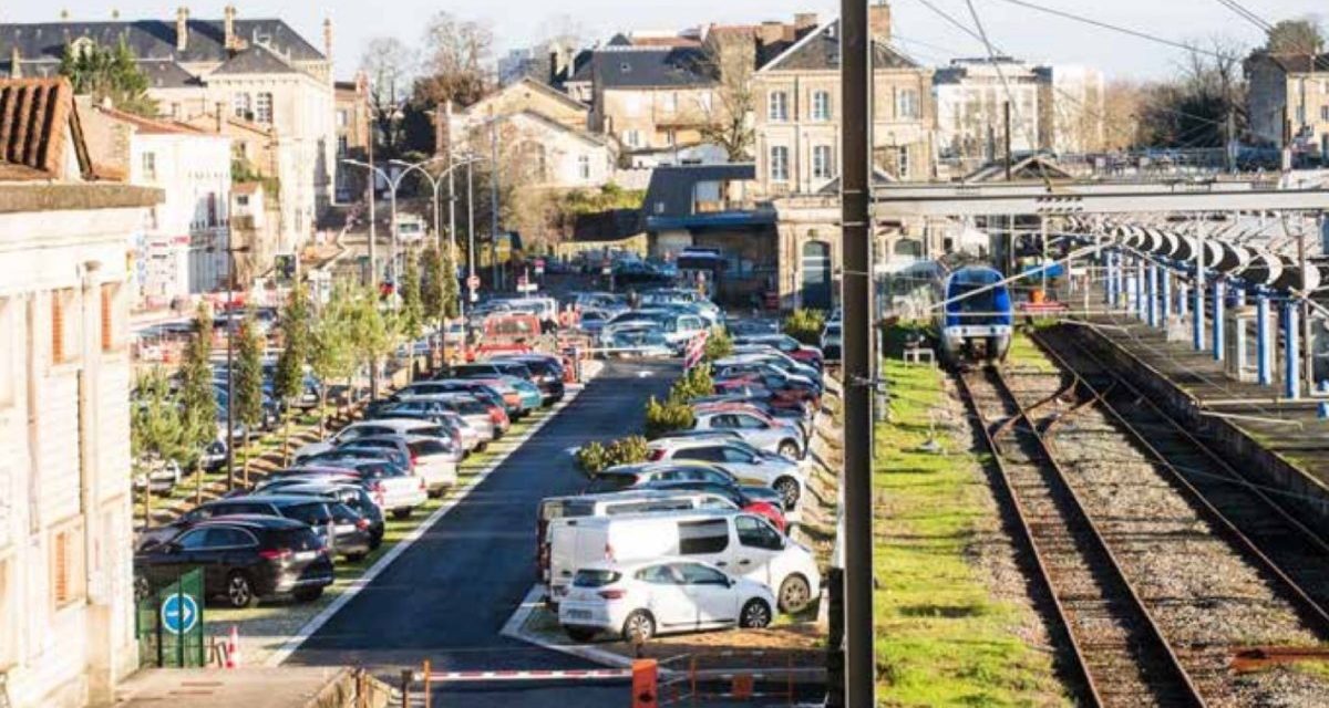 A la gare de Niort, les travaux vont bon train