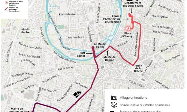 Flamme olympique : quel tracé et quels horaires à Niort