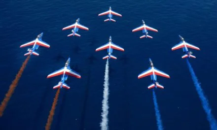 La patrouille de France attendue au relais de la flamme olympique à Saint-Maixent-l’Ecole