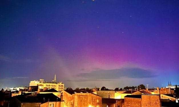 Magnifique : des aurores boréales dans le ciel de Niort