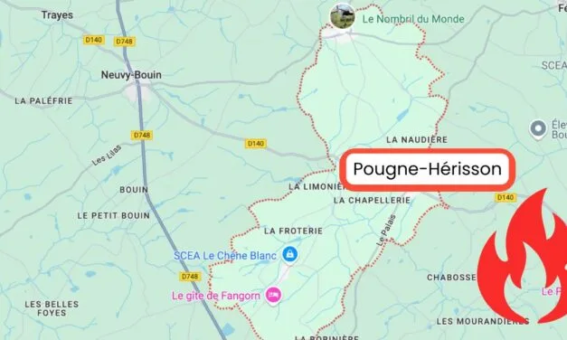 Deux-Sèvres : Un camping car prend feu à Pougne-Hérisson