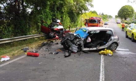 Accident grave sur la D950 à Melle : trois personnes incarcérées