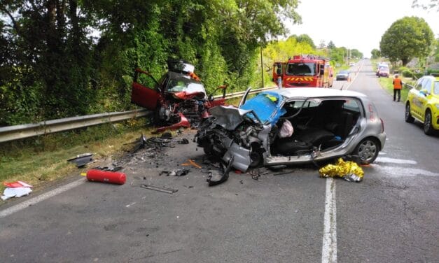 Accident grave sur la D950 à Melle : trois personnes incarcérées