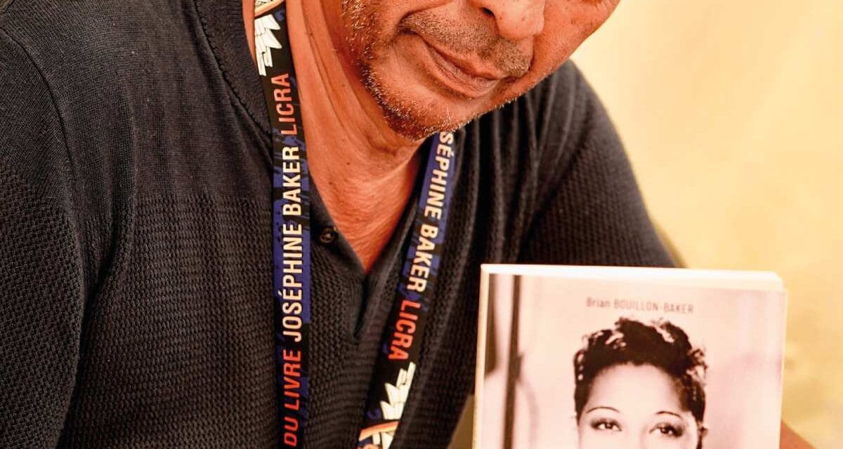 Un des enfants de Joséphine Baker en dédicace à Chauray